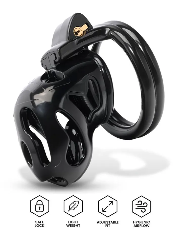 Parole Chastity Cage With Internal Lock - Penis cage 1 [full]