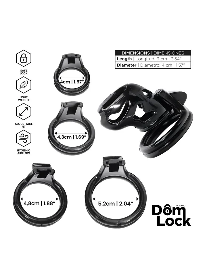 Parole Chastity Cage With Internal Lock - Penis cage 2 [full]