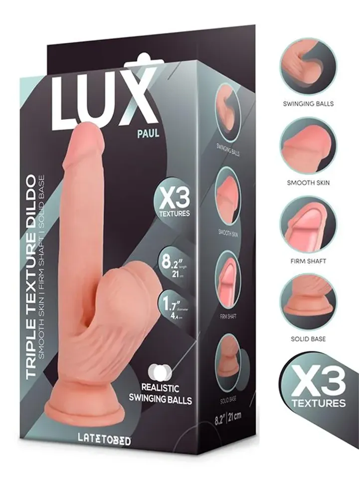 Paul Triple Density Swinging Balls Dildo 21 cm - Lifelike dildo 1 [full]