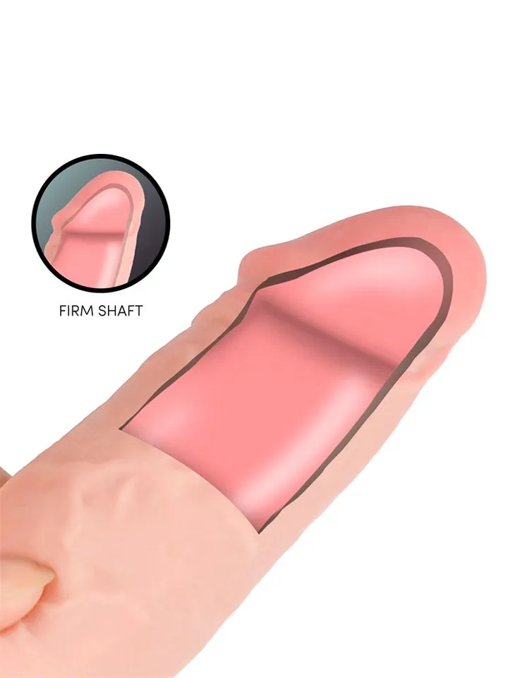 Paul Triple Density Swinging Balls Dildo 21 cm - Lifelike dildo 3 [full]