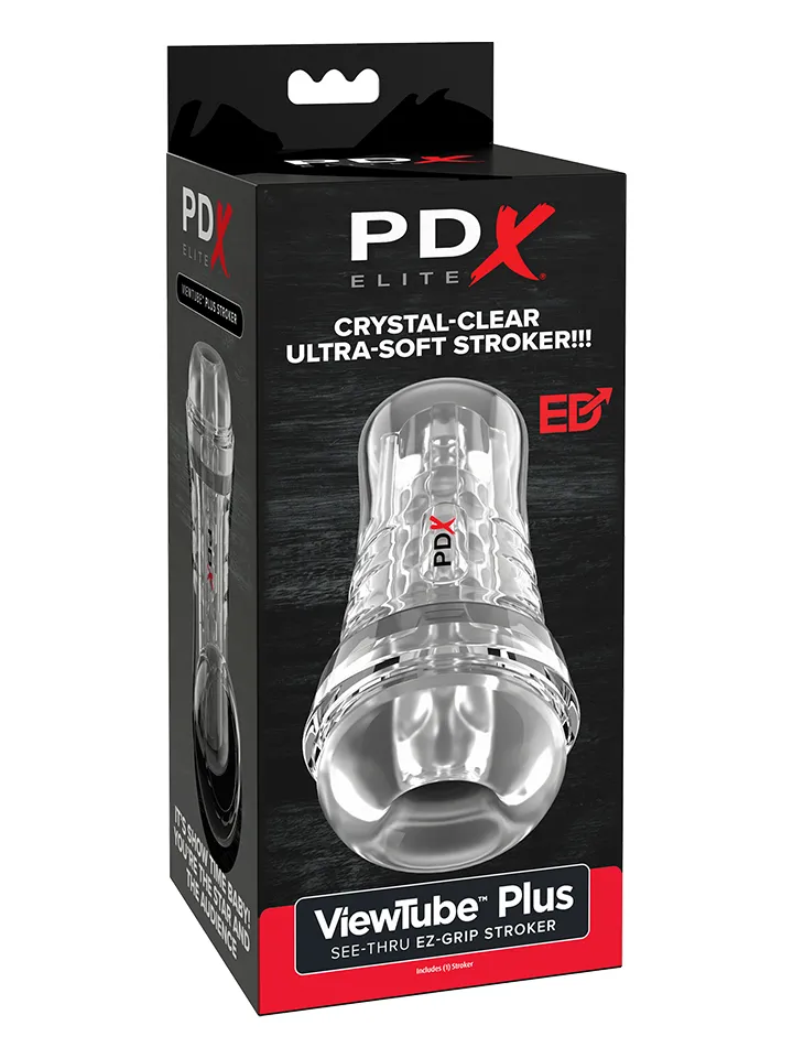 PDX Elite ViewTube Plus See-Thru EZ-Grip Stroker - Stroker 4 [full]