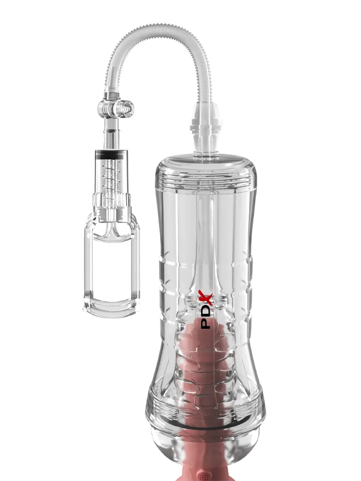 PDX Elite ViewTube Vac XXL Pump See-Thru EZ-Grip Pump Stroke - Fleshlight 3 [full]