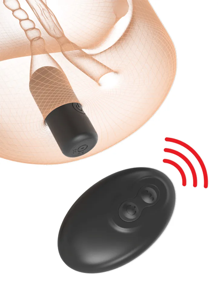 PDX Plus Double Pounder Vibrating Squeeze Stroker - Vibrating vagina masturbator 3 [full]
