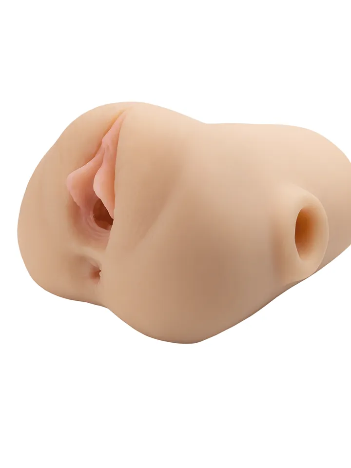 PDX Plus Double Pounder Vibrating Squeeze Stroker - Vibrating vagina masturbator 4 [full]