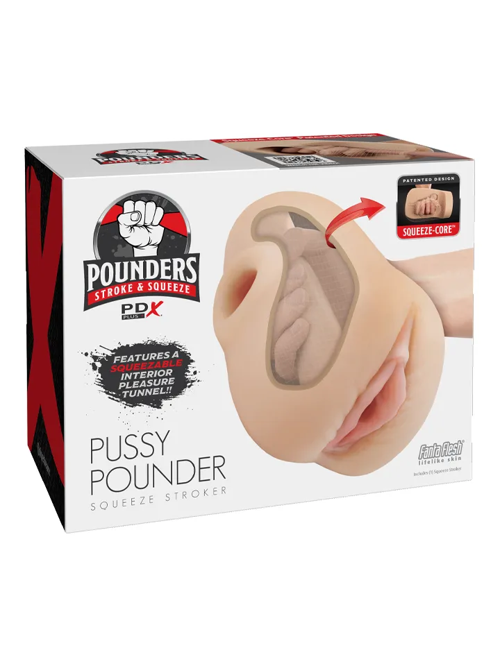 PDX Plus Pussy Pounder Squeeze Stroker - Vagina masturbator 4 [full]