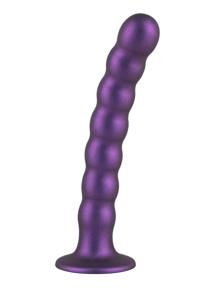 Pegging Dildo Metallic Purple 17 cm - Pegging 1 [full]