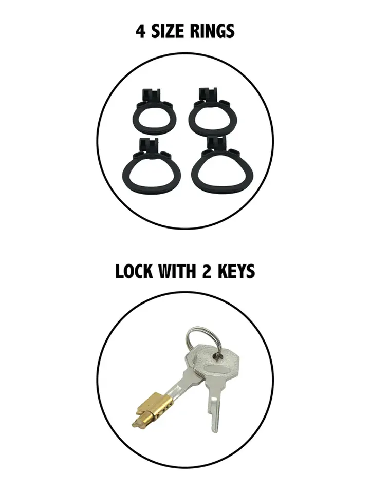 Penis Prison Cock Cage Short - Chastity cage 4 [full]