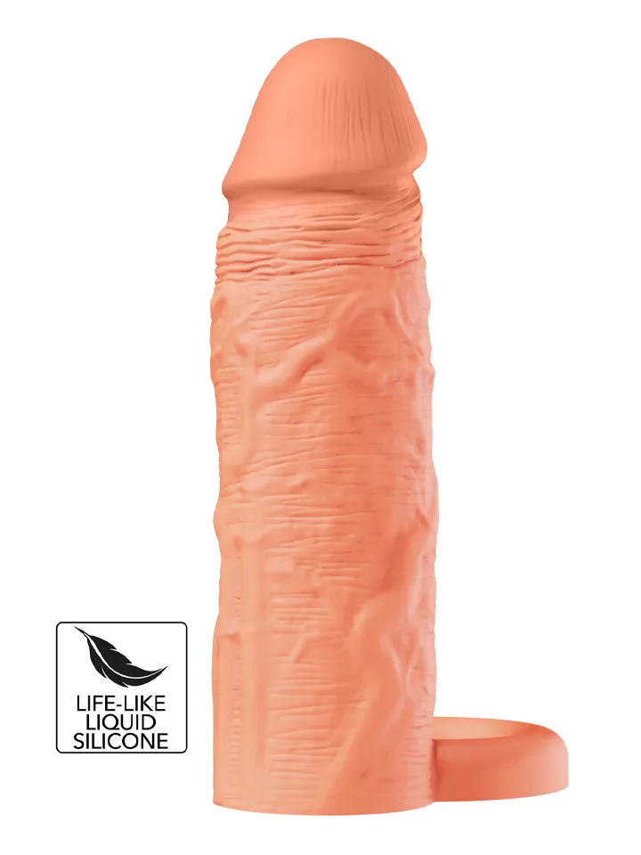 Penis Sleeve Liquid Silicone Ring 15 cm - Penis extender/penis sleeve 1 [full]