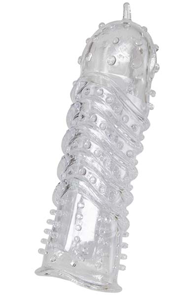 Penis Sleeve With Stimulating Texture & Spikes - Penishülle 2