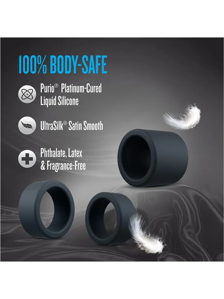 Performance Plus Accelerate Cockring Set - Cock ring set 4 [full]