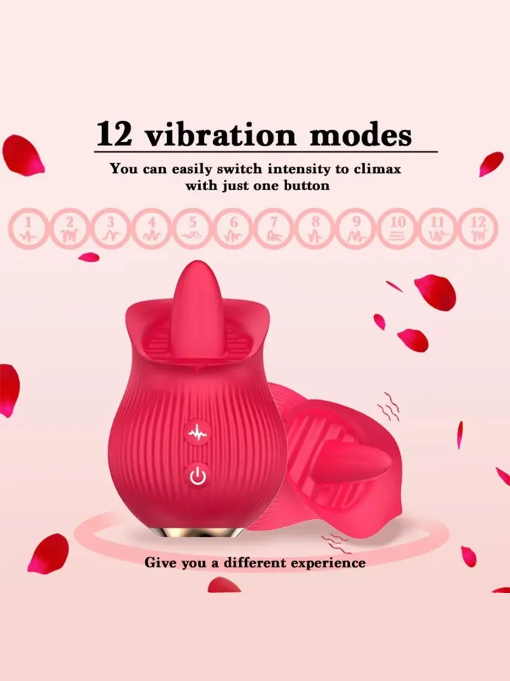 Petal Bliss Tongue-Licking Vibrator - Clitoral vibrator 2 [full]