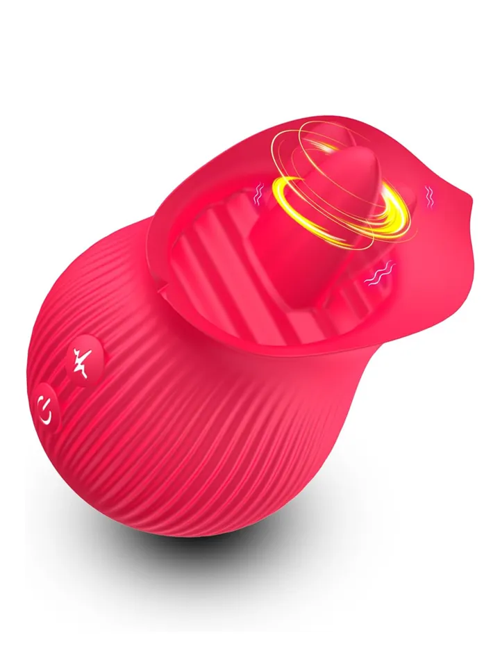 Petal Bliss Tongue-Licking Vibrator - Clitoral vibrator 4 [full]