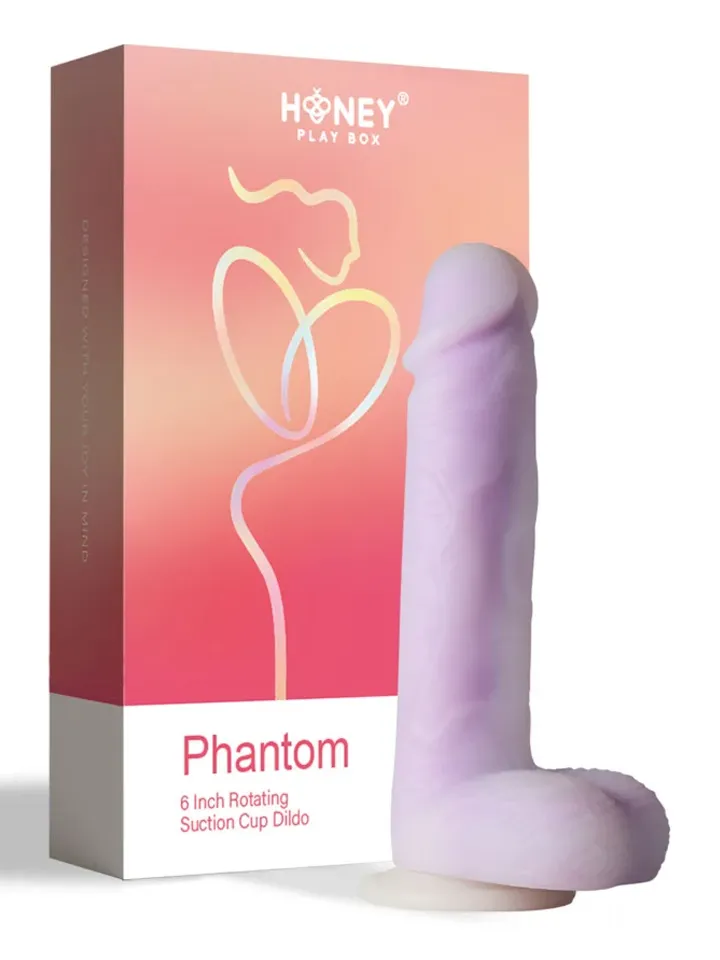 Phantom Realistic & Rotating Dildo 21 cm - Vibrating dildo 4 [full]