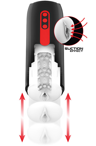 Phantom Thrust & Suction Vagina Masturbator - Automatic masturbator 2