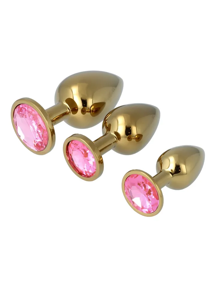 Pick & Love Metal Anal Plug Set - Anal plug set 1 [full]