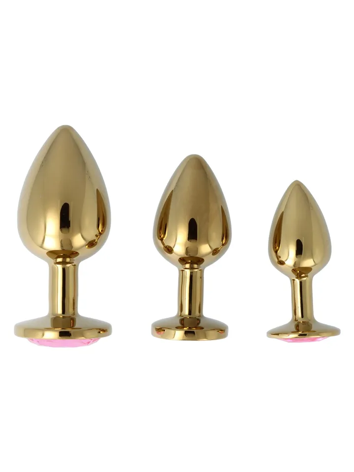 Pick & Love Metal Anal Plug Set - Anal plug set 2 [full]