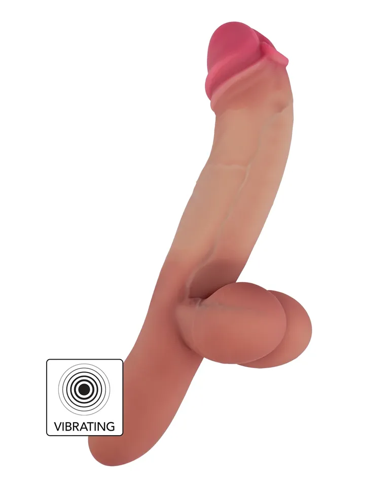 Pierced Punisher Vibrating Dildo Liquid Silicone - Vibrating dildo 1 [full]