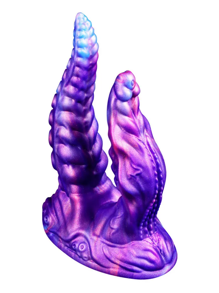 Pink Alien Poolik Dildo 22 cm - Dragon dildo 1 [full]