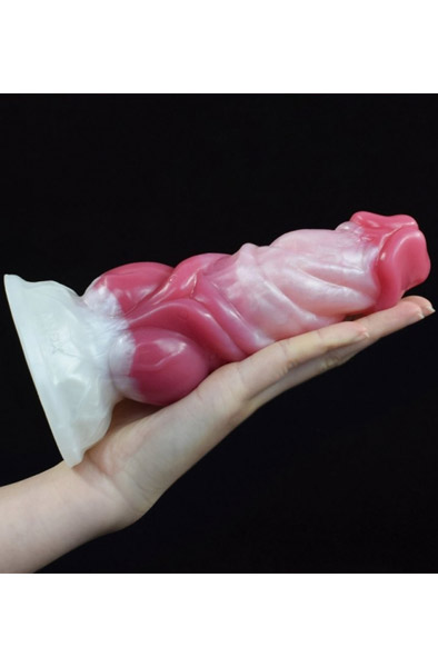 Pink Alien Testet Monster Dildo 18 cm - Monster-Dildo 3