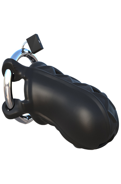 Pipedream Fantasy C-Ringz Extreme Silicone Cock Blocker - Chastity cage 1