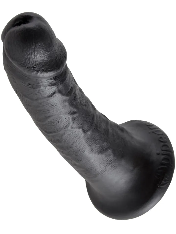 Pipedream King Cock Dildo Black 15 cm - Lifelike dildo 2