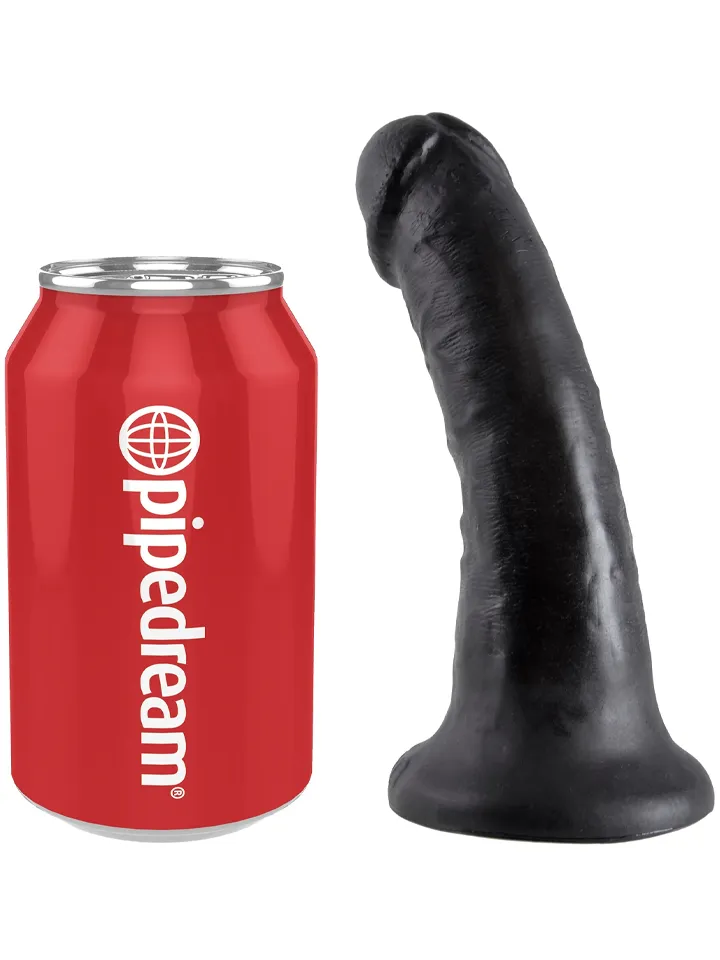 Pipedream King Cock Dildo Black 15 cm - Lifelike dildo 3