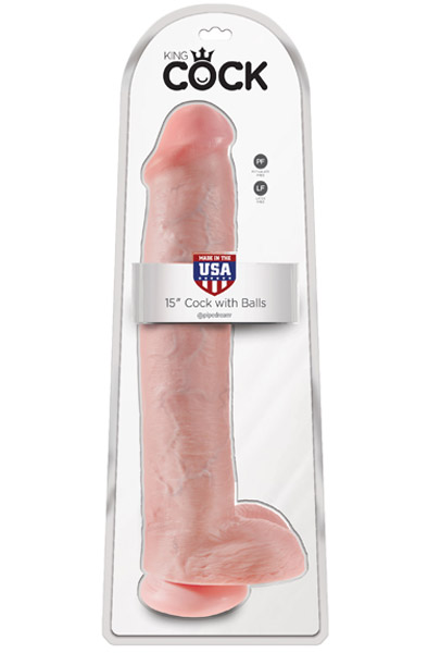 Pipedream King Cock With Balls 38 cm - XL Dildo 6