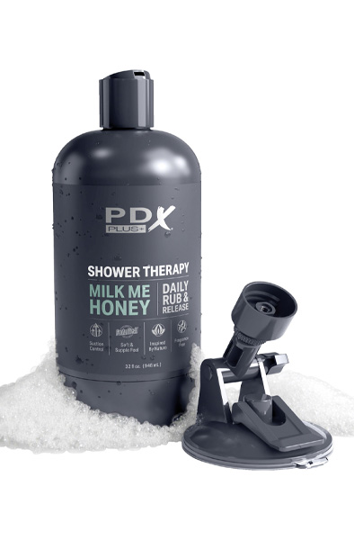 Pipedream Shower Therapy Milk Me Honey - Vagina-Masturbator 5