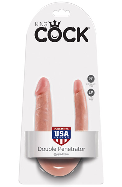 Pipedream Small Double Trouble 33,5 cm - Doppel-Dildo 4