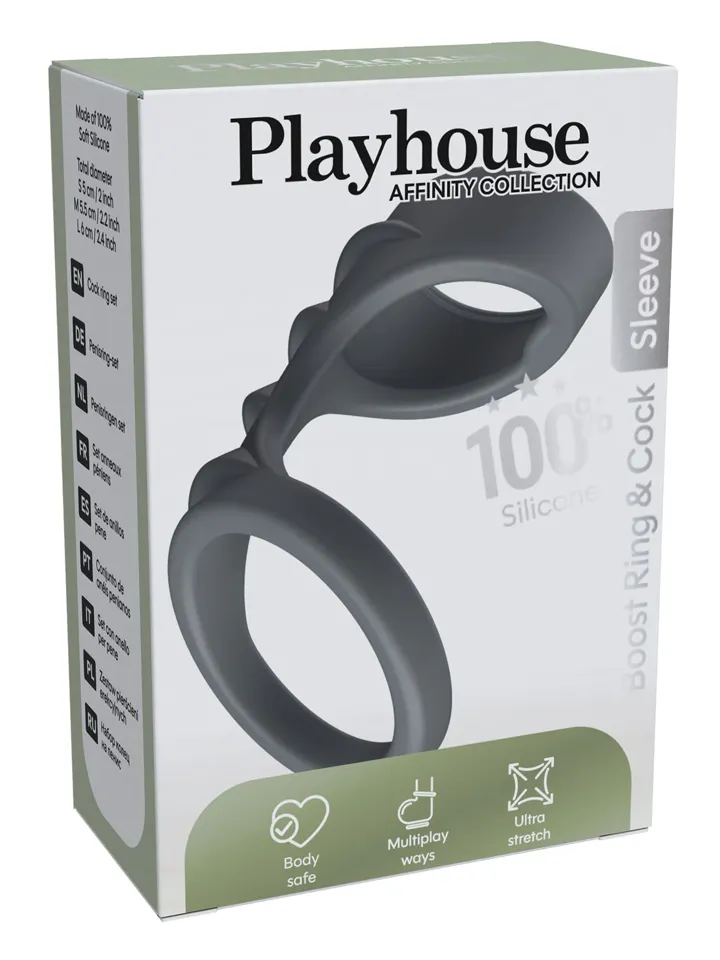 Playhouse Boost Ring & Penis Sleeve - Penis extender/penis sleeve 3 [full]