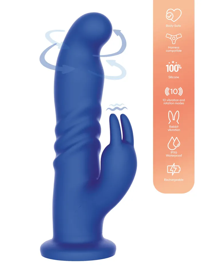 Playhouse Rotating G-Spot Rabbit Vibrator - Rabbit vibrator 1 [full]