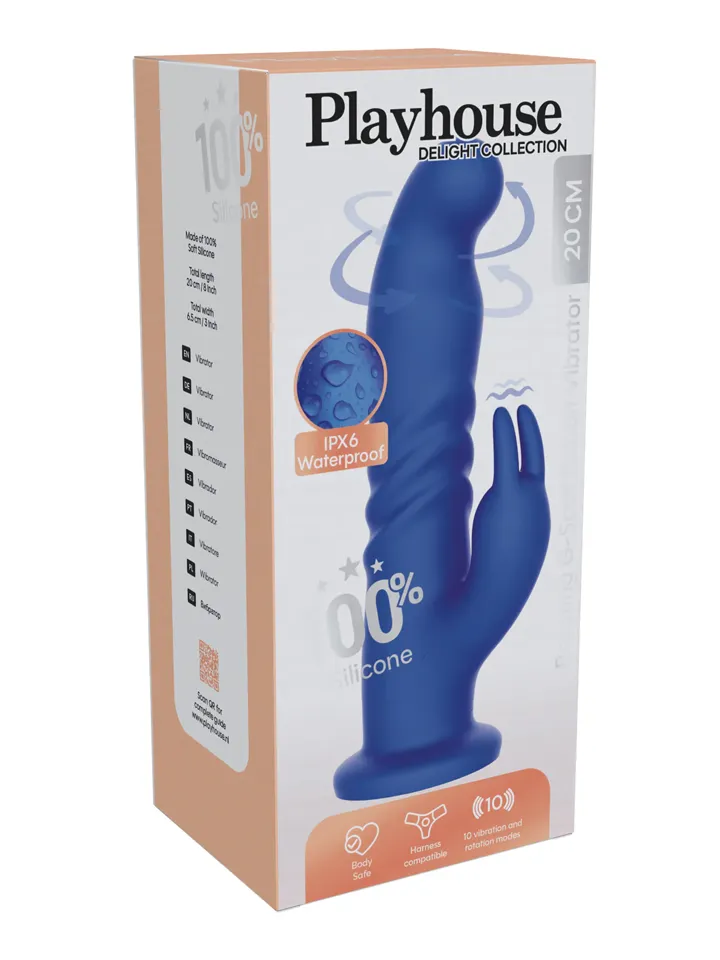 Playhouse Rotating G-Spot Rabbit Vibrator - Rabbit vibrator 4 [full]