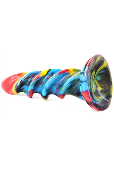 Plug Gimlix Multicolor 23 cm - Dragon dildo 2