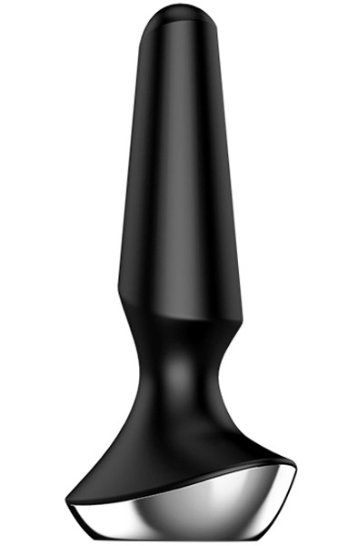 Plug-ilicious 2 Black Bluetooth & App - Vibrating anal plug 3
