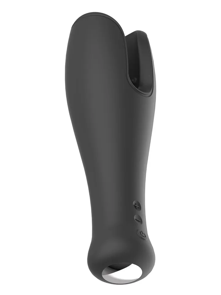 Powerful Flexible Head Stimulator Black - Vibrating masturbator 3