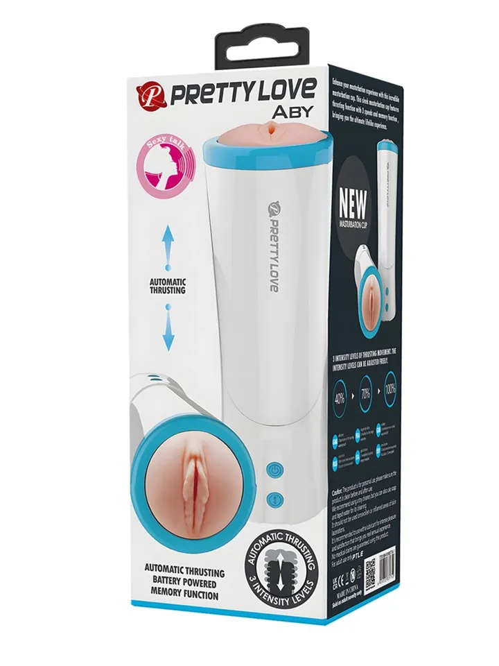 Pretty Love Aby Pussy Sexy Talk - Automatic masturbator 4 [full]
