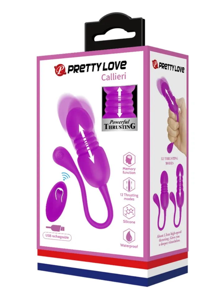 Pretty Love Callieri Remote Thrusting Egg - Vibrating egg 5 [full]