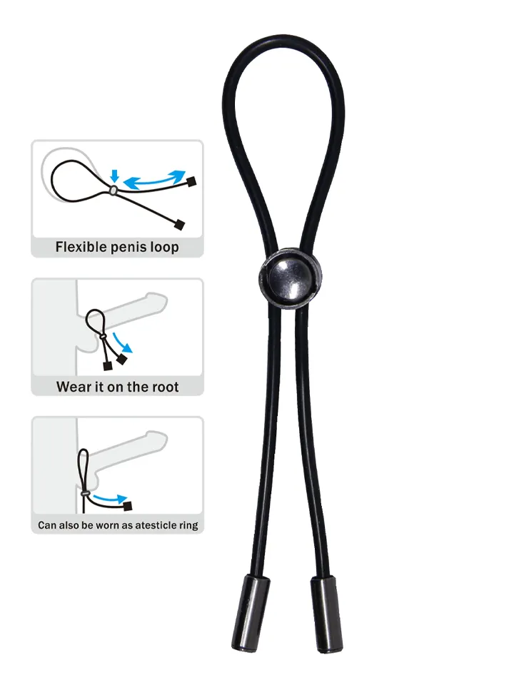 Pretty Love Magic Lasso Cockring - Adjustable penis rings 1 [full]