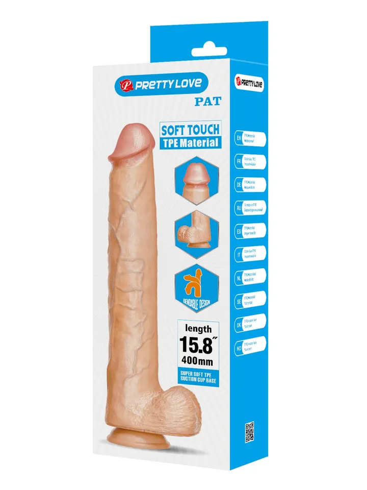 Pretty Love Pat Realistic Dildo 40 cm - XL dildo 4 [full]
