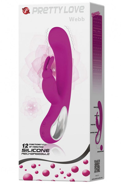Pretty Love Webb USB Rechargeable - Rabbit vibrator 3