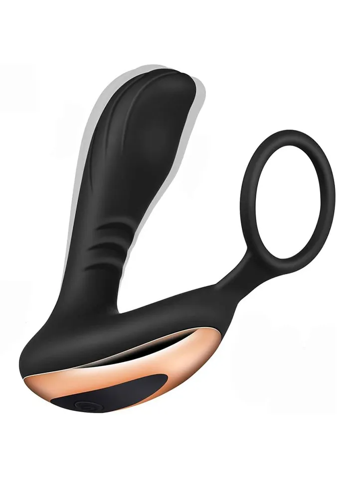 Prostate Massager With Penis Ring - Prostate vibrator with penis ring 2 [full]