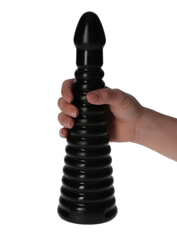 Pyramid-shaped Anal Plug 26 cm - Extra girthy anal plug 1 [full]