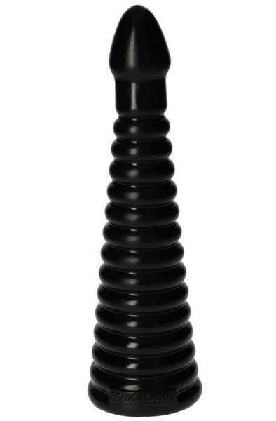 Pyramid-shaped Anal Plug 26 cm - Extra girthy anal plug 3