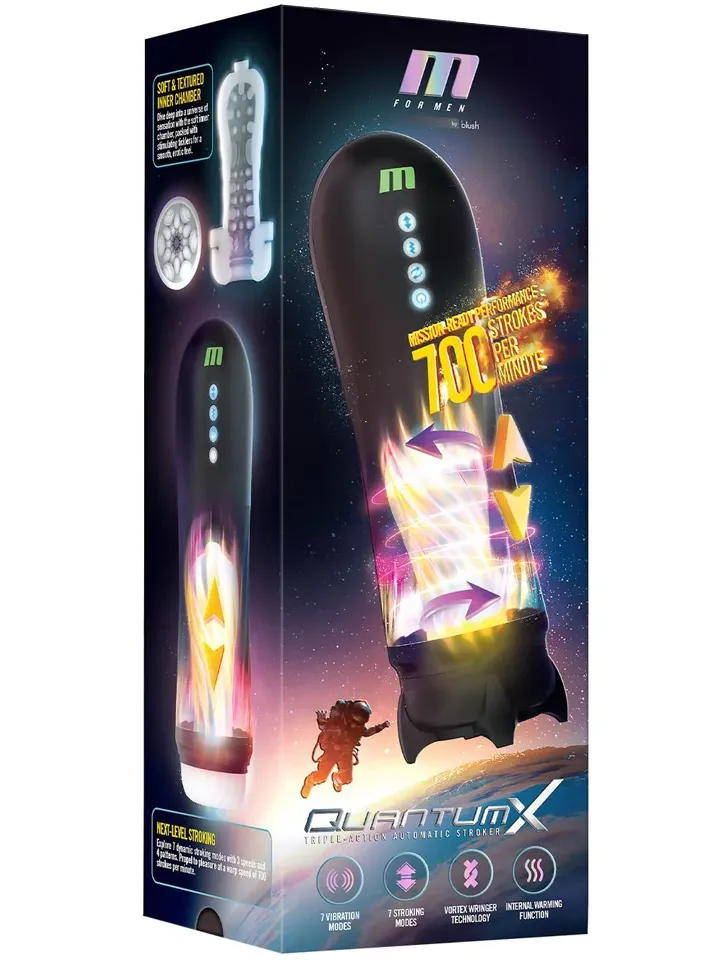 Quantum X Heating Super Stroke Machine - Automatic masturbator 1