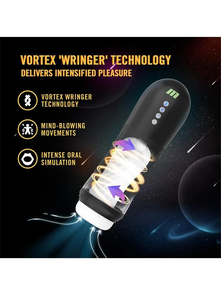 Quantum X Heating Super Stroke Machine - Automatic masturbator 3
