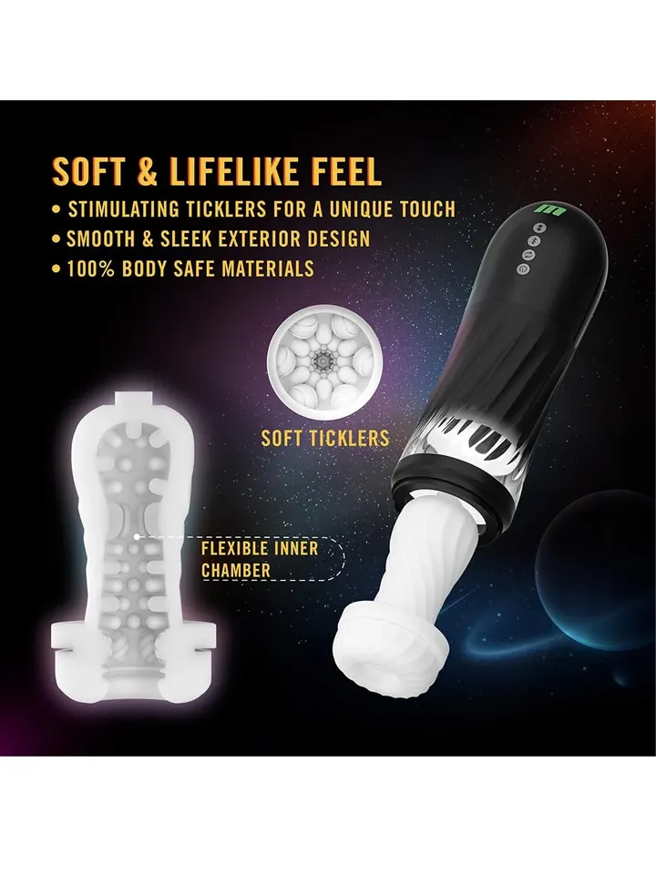 Quantum X Heating Super Stroke Machine - Automatic masturbator 6