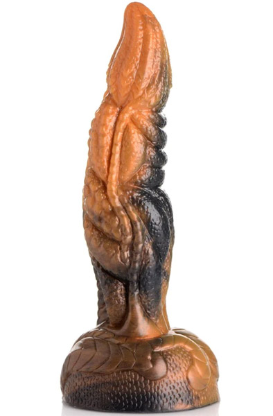 Ravager Rippled Tentacle Silicone Dildo 20 cm - Drachen-Dildo 1