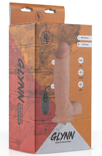 Real Fantasy Glynn Realistic Vibrator 24 cm - Vibrating dildo 2