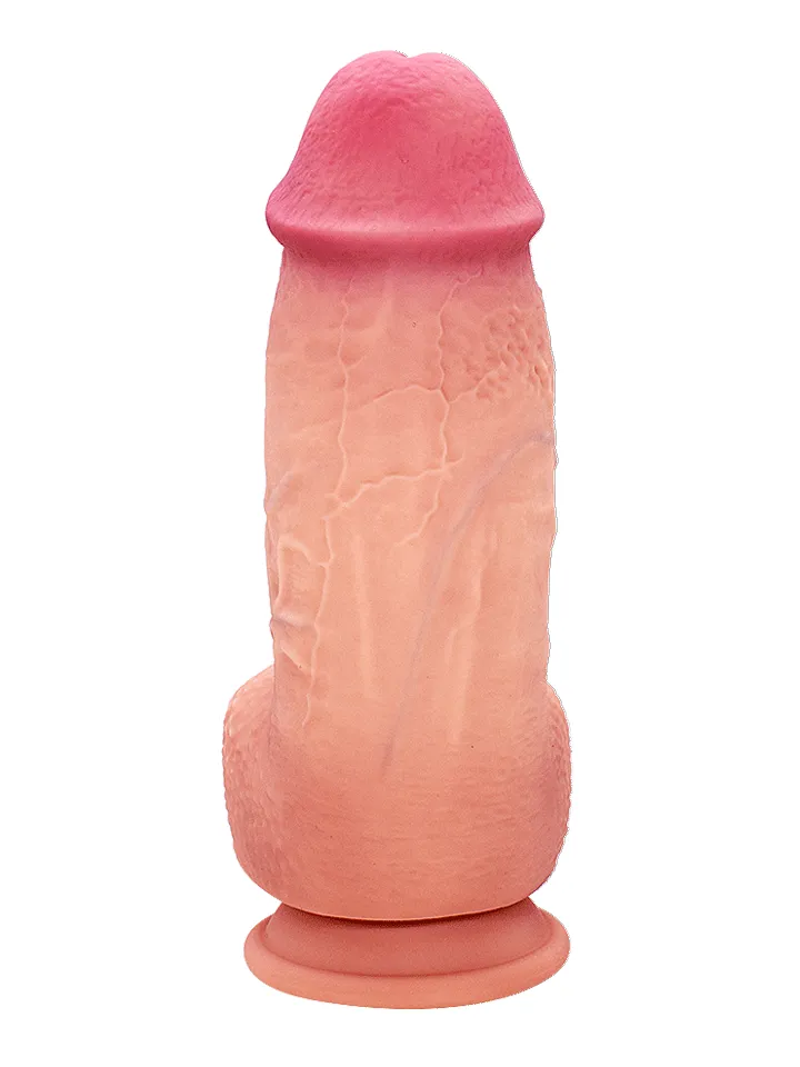 Realistic Chubby Silicone Dildo 21 cm - Lifelike dildo 1 [full]