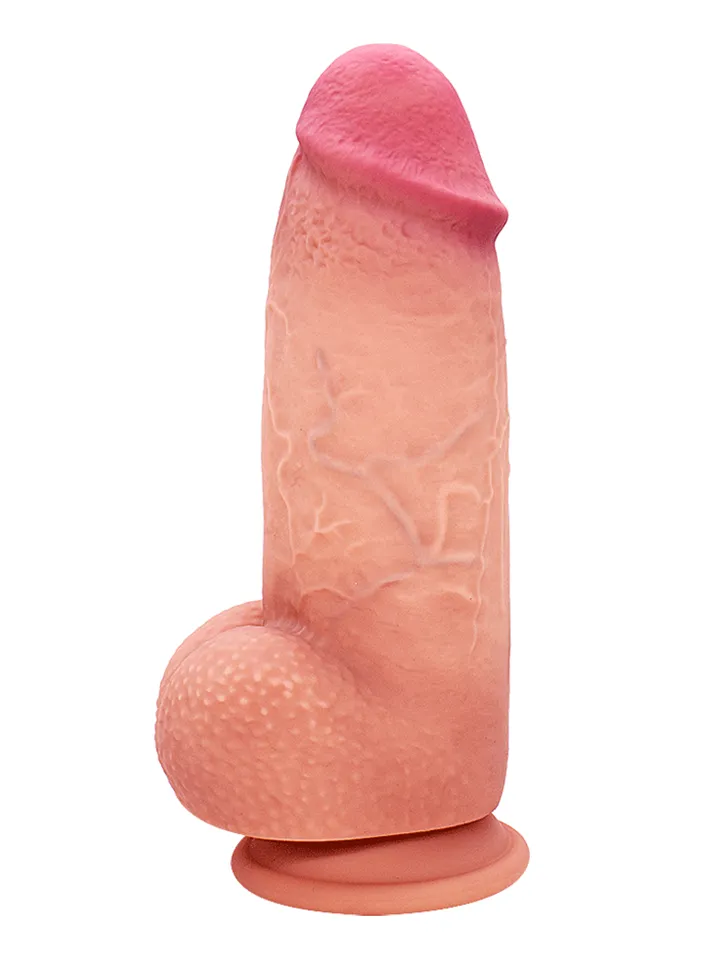 Realistic Chubby Silicone Dildo 21 cm - Lifelike dildo 3 [full]